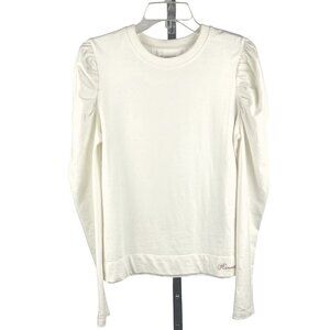 Manouch womens NEW top long sleeves round neck size M